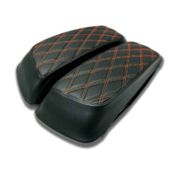 Double Diamond - HD Saddlebag Lid Covers