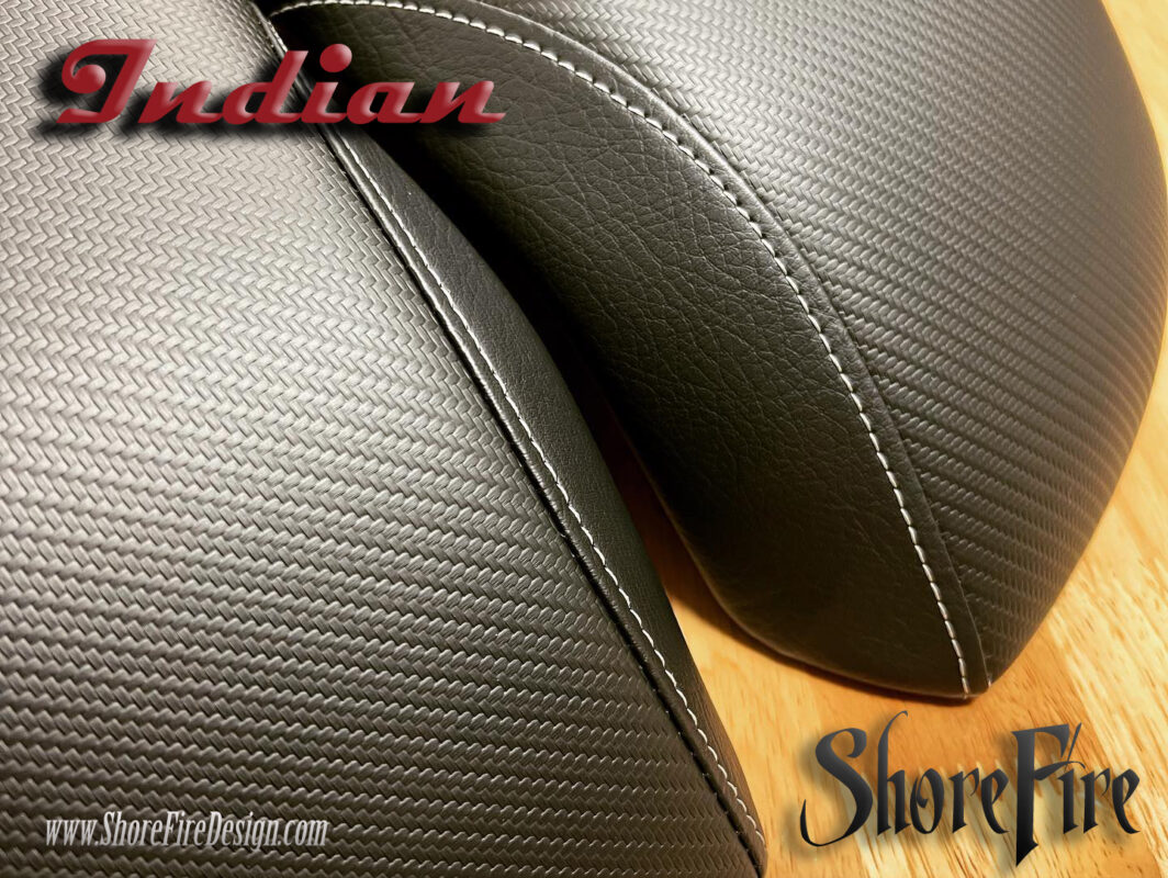 Carbon Fiber Indian Saddlebag Lid Covers ShoreFire Design